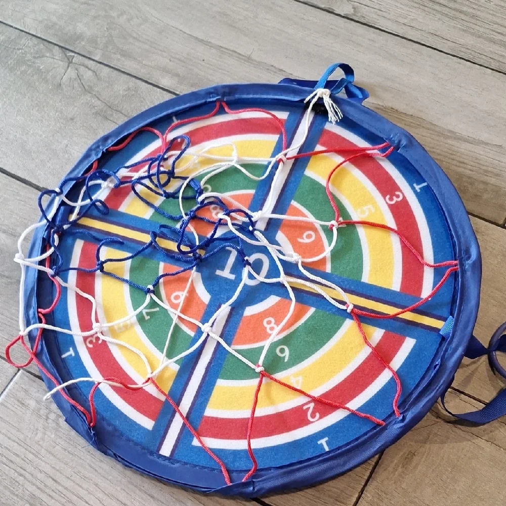 🍦 Space-Themed Dartboard and Ring Toss Set🐬